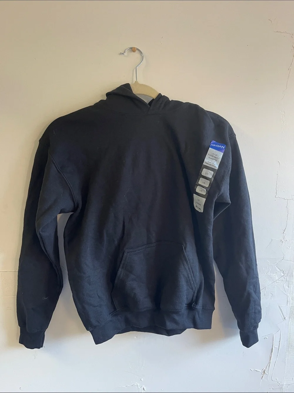 Black Men's Hoodie Sweatshirt - Unbranded